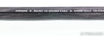 AudioQuest Rocket 44 Bi-Wire Speaker Cable; 27ft; Single Cable; BFA Banana
