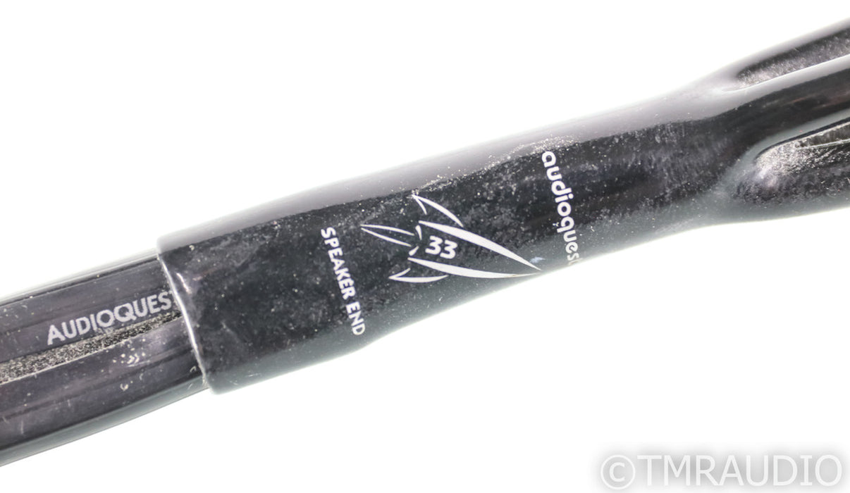AudioQuest Rocket 44 Bi-Wire Speaker Cables; 10m Single Cable; BFA Banana