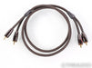 AudioQuest Big Sur RCA Cables; 1m Pair Unbalanced Interconnects