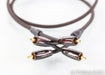 AudioQuest Big Sur RCA Cables; 1m Pair Unbalanced Interconnects