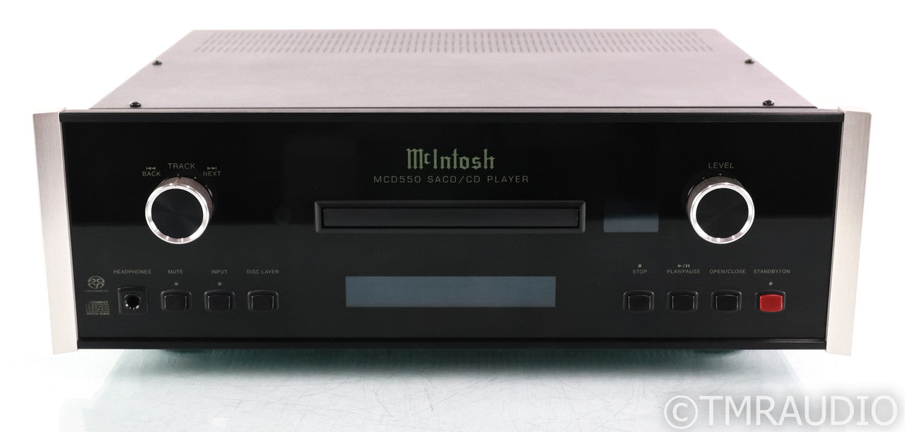 McIntosh MCD550 SACD / CD Player; Remote; MCD-550