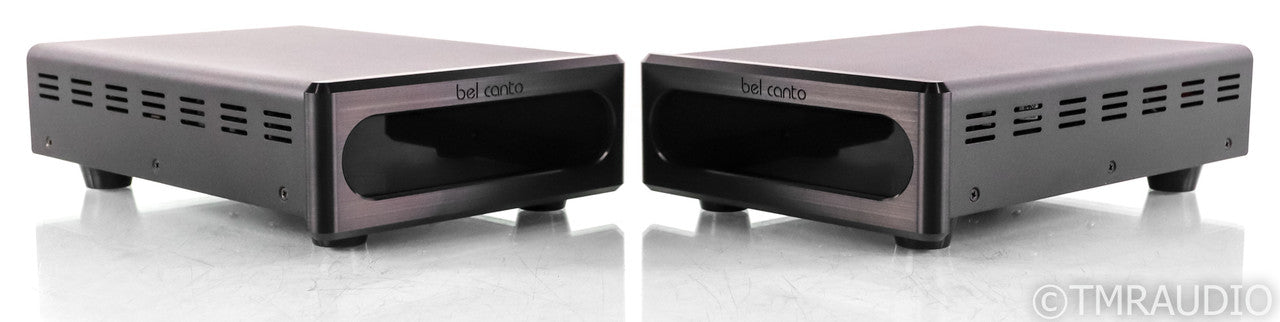 Bel Canto e.One REF600M Mono Power Amplifiers; Black Pair; REF-600M