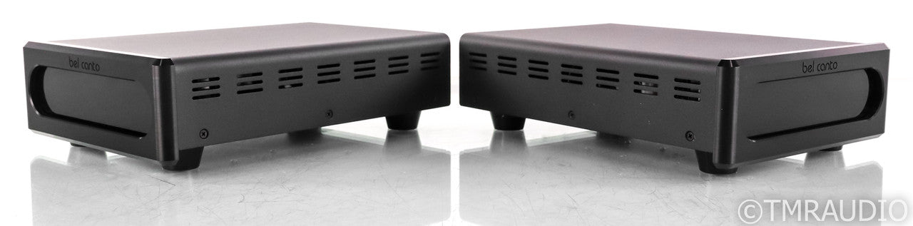 Bel Canto e.One REF600M Mono Power Amplifiers; Black Pair; REF-600M