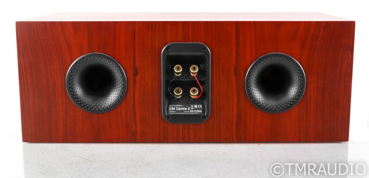 B&W CM Centre 2 Center Channel Speaker; Rosenut Single Speaker