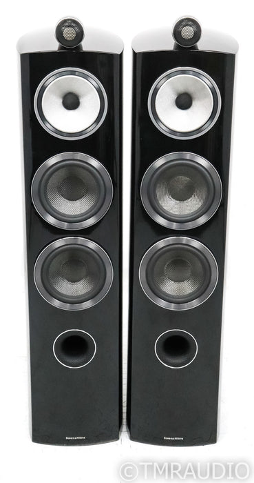 B&W 804 D3 Floorstanding Speakers; 804D3; Gloss Black Pair