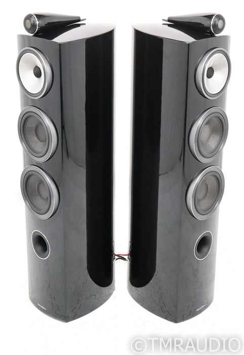 B&W 804 D3 Floorstanding Speakers; 804D3; Gloss Black Pair