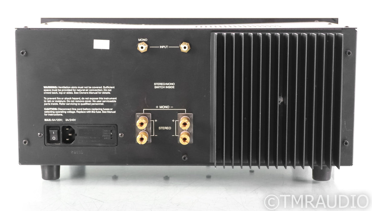 Brown Electronics Labs BEL 1001 MkIII Vintage Stereo Power Amplifier; Mark 3