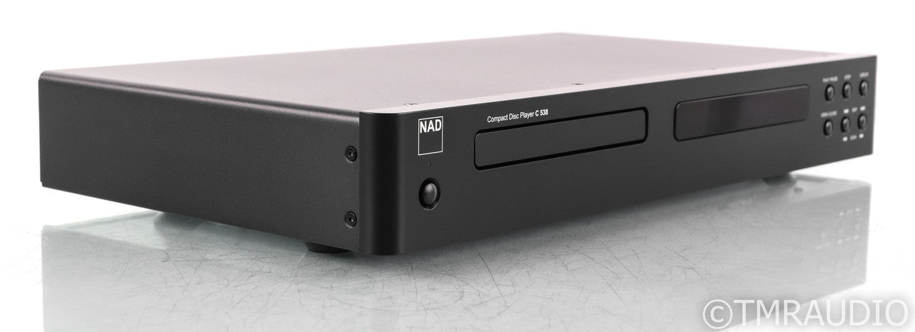NAD C 538 CD Player; C538; Black; Remote