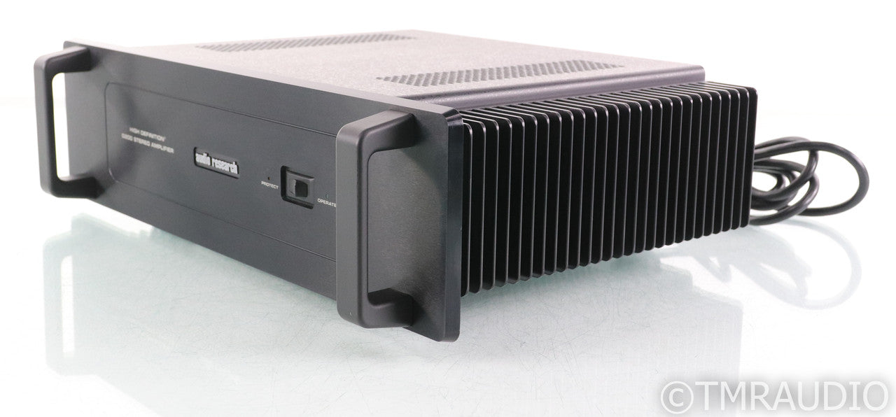 Audio Research Model D200 Stereo Power Amplifier; D-200; Black