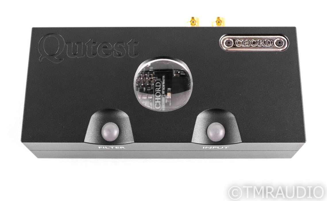 Chord Electronics Qutest DSD DAC; D/A Converter; Black