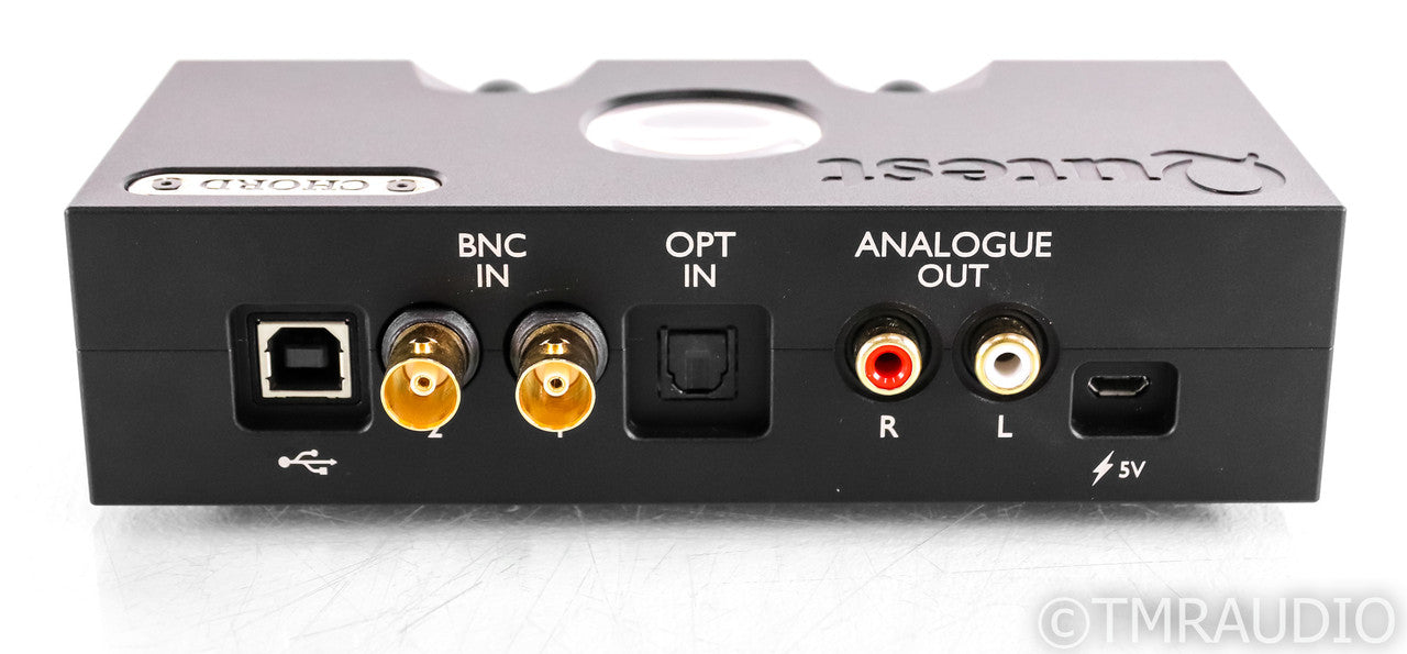 Chord Electronics Qutest DSD DAC; D/A Converter; Black