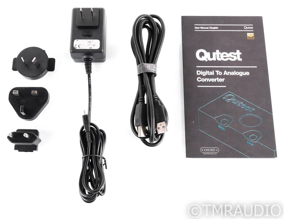Chord Electronics Qutest DSD DAC; D/A Converter; Black
