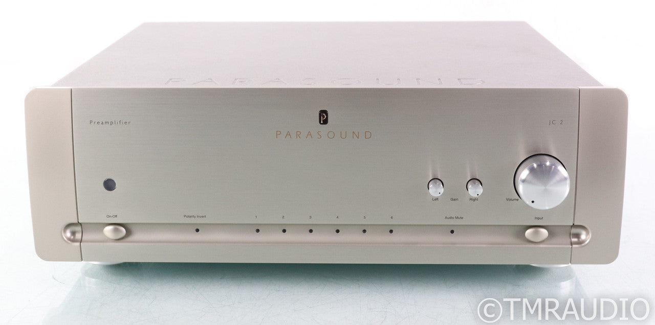 Parasound Halo JC2 Stereo Preamplifier; JC-2; Silver; Remote