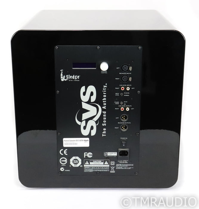 SVS SB13-Ultra 13.5" Powered Subwoofer; Piano Black; SB-13