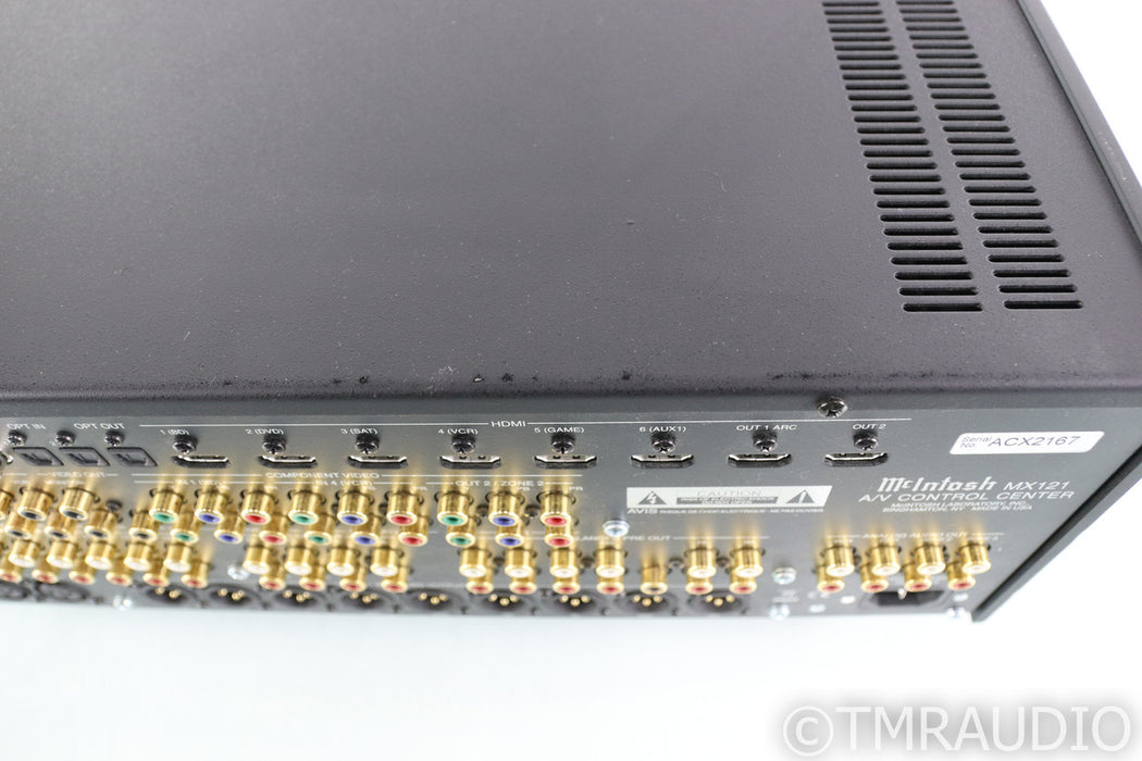 McIntosh MX121 Home Theater Processor; Remote; MX-121; HDMI