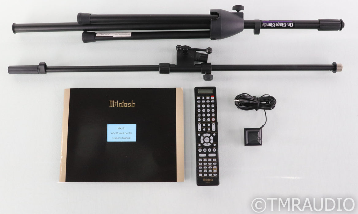 McIntosh MX121 Home Theater Processor; Remote; MX-121; HDMI