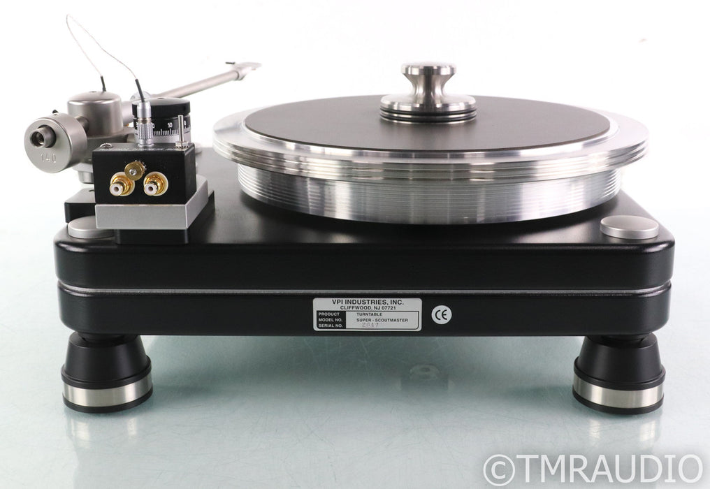 VPI Super Scoutmaster Belt Drive Turntable; Upgrades (No Cartridge)