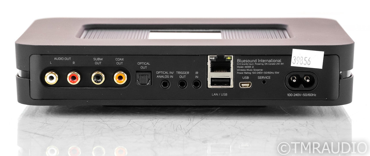 Bluesound Node 2i Wireless Network Streamer; USB; Bluetooth