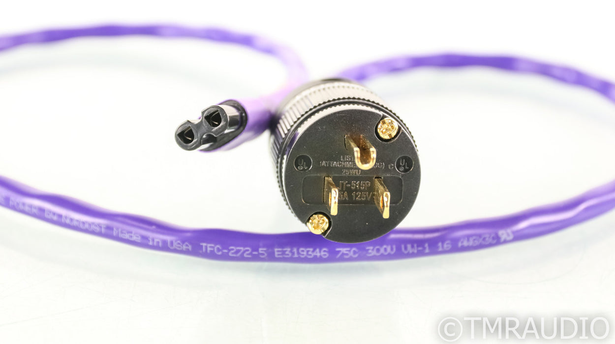 Nordost Purple Flare C7 Power Cable; 1m AC Cord