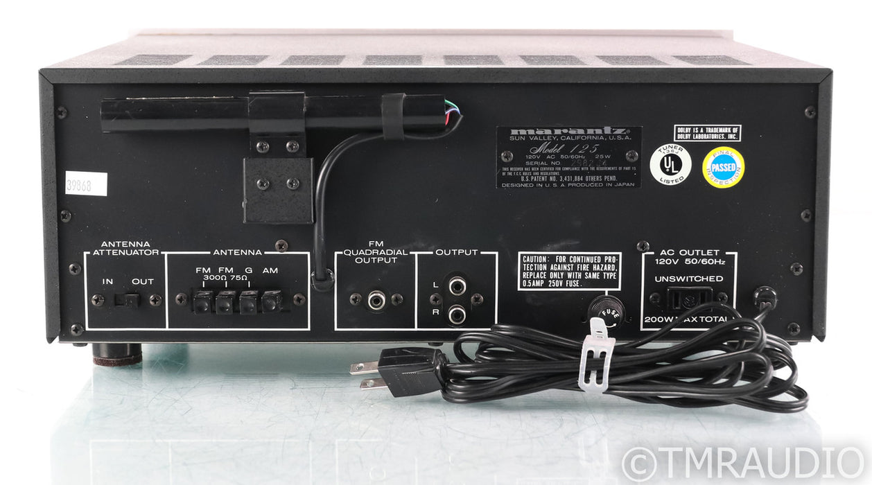 Marantz Model 125 Vintage AM / FM Tuner
