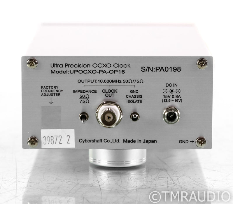 Cybershaft Palladium Ultra Precision OCXO Clock; Ultra Pure Power Supply