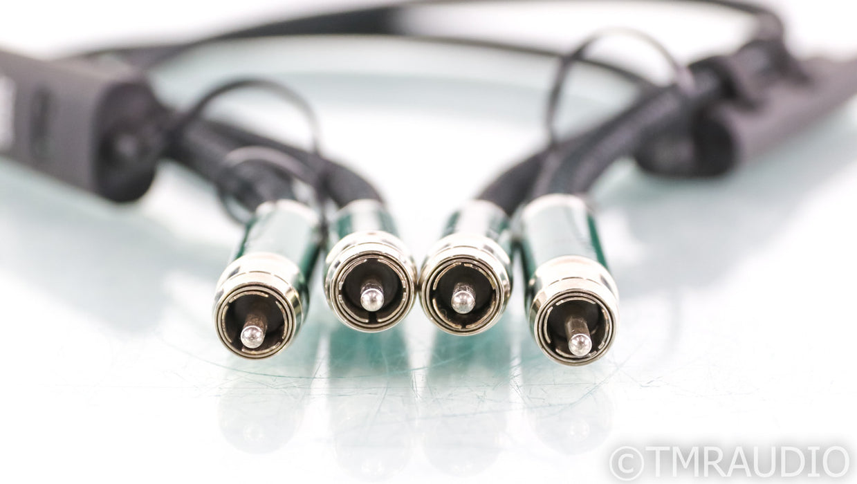 AudioQuest Columbia RCA Cables; .75m Pair Interconnects; 72v DBS
