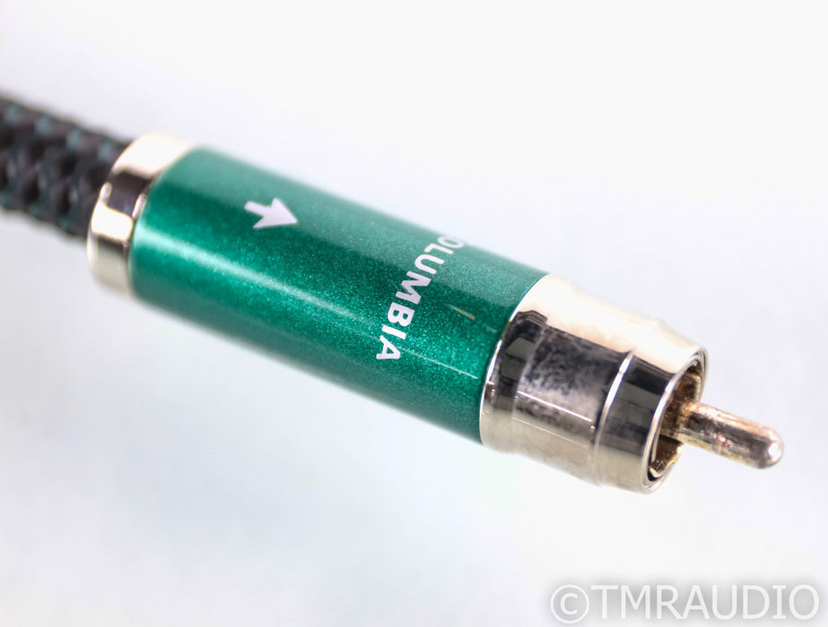 AudioQuest Columbia RCA Cables; .75m Pair Interconnects; 72v DBS
