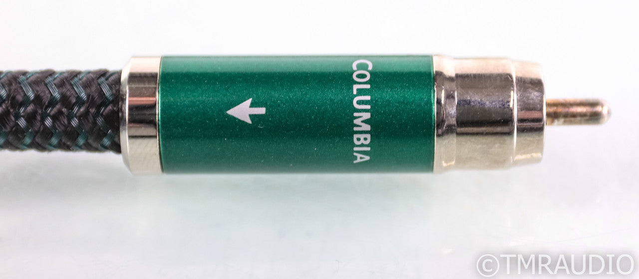 AudioQuest Columbia RCA Cables; .75m Pair Interconnects; 72v DBS