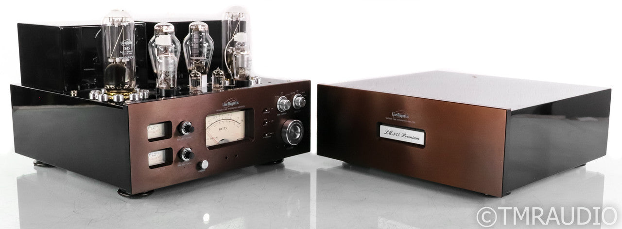Line Magnetic LM-845 Premium Stereo Tube Power Amplifier; LM845; Remote