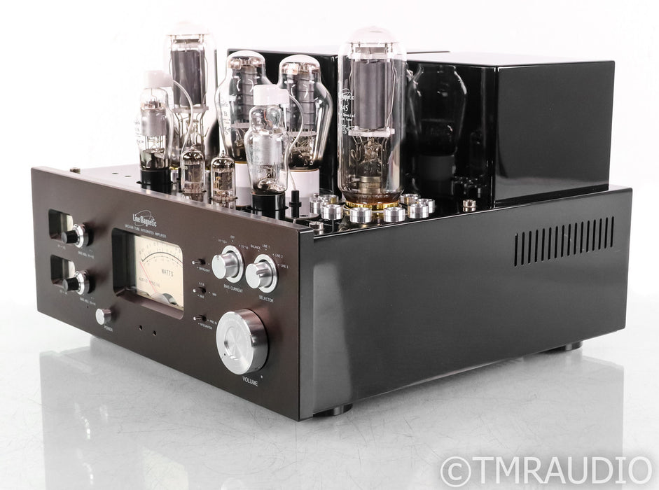Line Magnetic LM-845 Premium Stereo Tube Power Amplifier; LM845; Remote