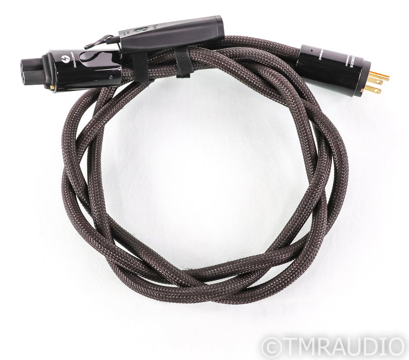 AudioQuest Thunder High Current Power Cable; 1m AC Cord; HC; 72v DBS
