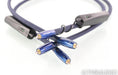 AudioQuest Water RCA Cables; 1m Pair Unbalanced Interconnects; 72v