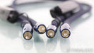 AudioQuest Water RCA Cables; 1m Pair Unbalanced Interconnects; 72v