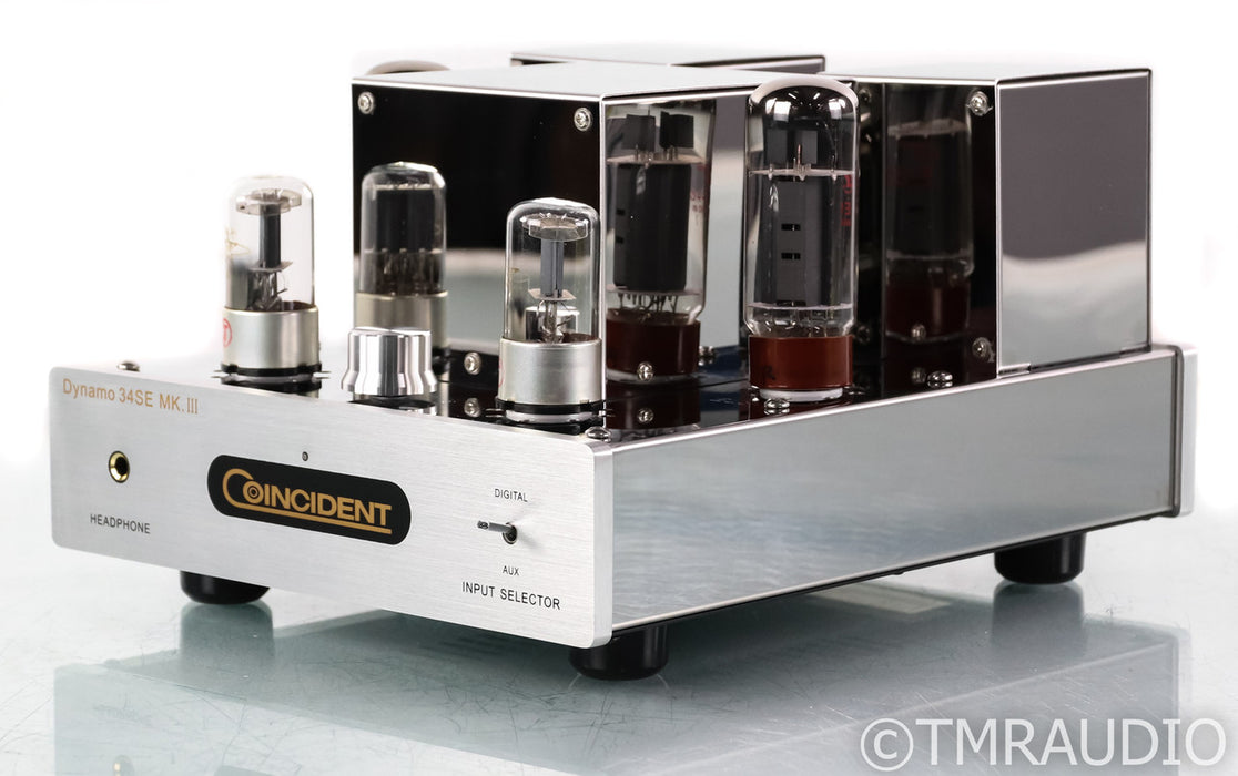 Coincident Dynamo 34SE MKIII Stereo Tube Integrated Amplifier; 34-SE