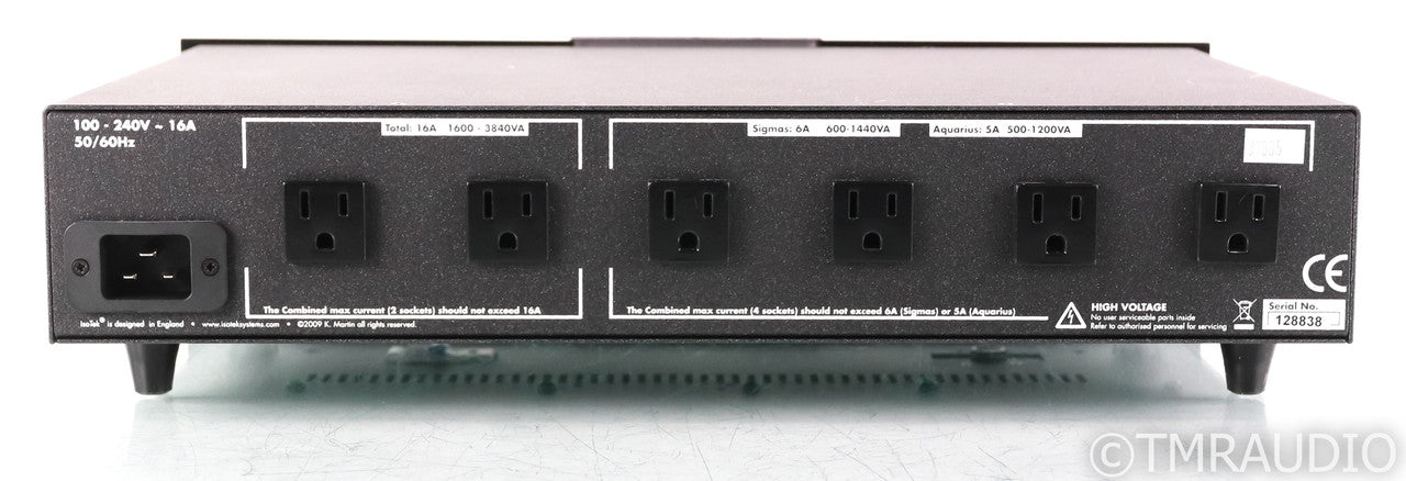 IsoTek Aquarius EVO3 AC Power Line Conditioner; Black; Evo-3