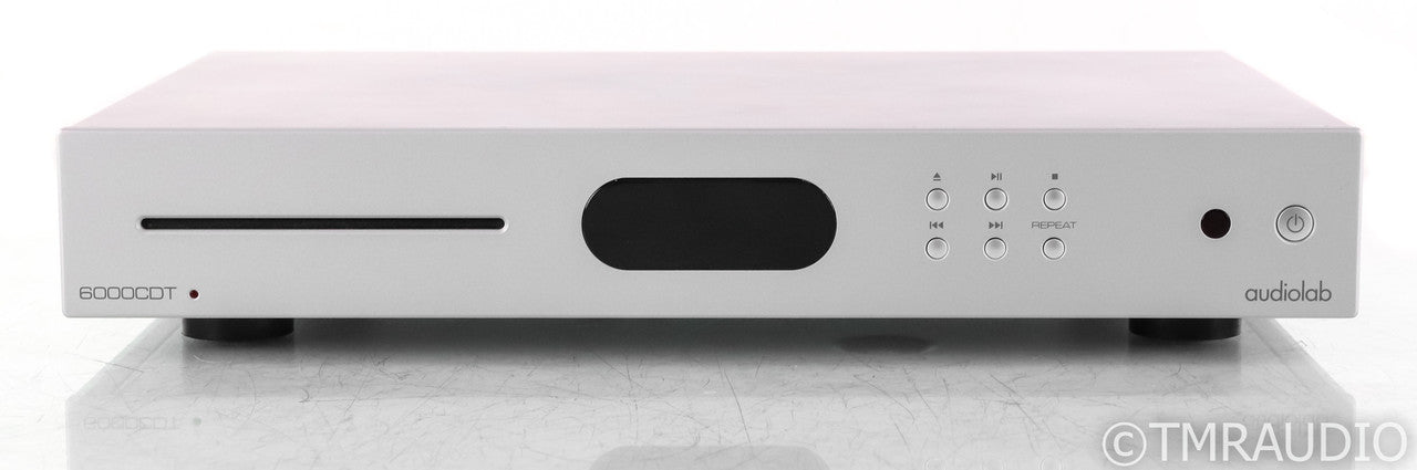 Audiolab 6000CDT CD Transport; 6000-CDT; Remote; Silver