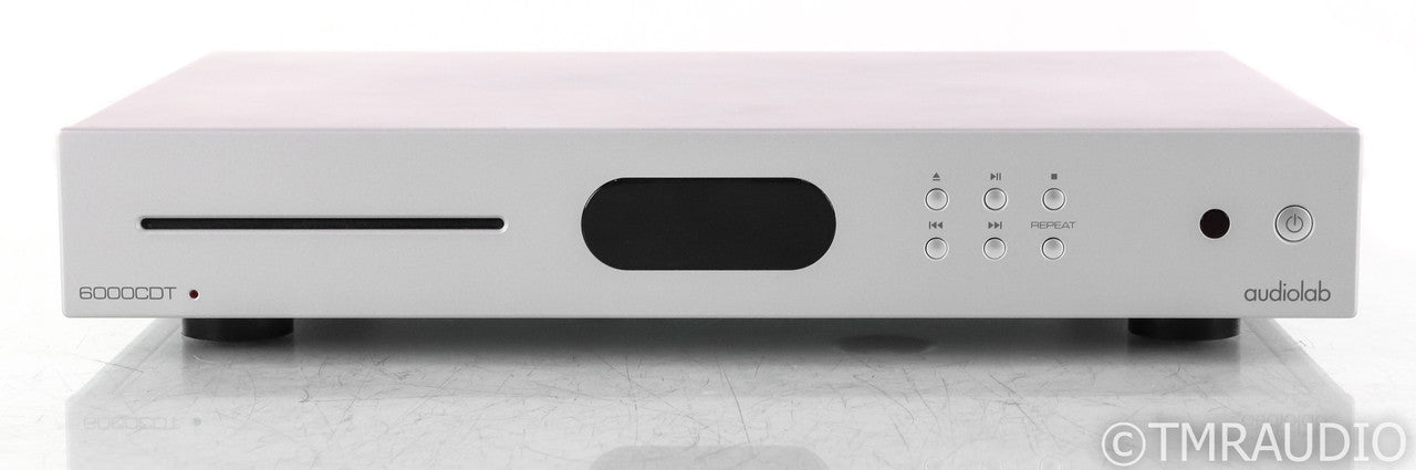 Audiolab 6000CDT CD Transport; 6000-CDT; Remote; Silver