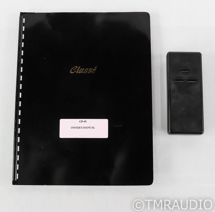 Classe CP-45 Stereo Preamplifier; CP45; Remote