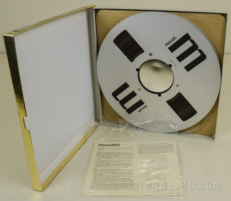 Maxell Ultra Dynamic 50-120 Sound Recording / Mastering Tape Metal Reel