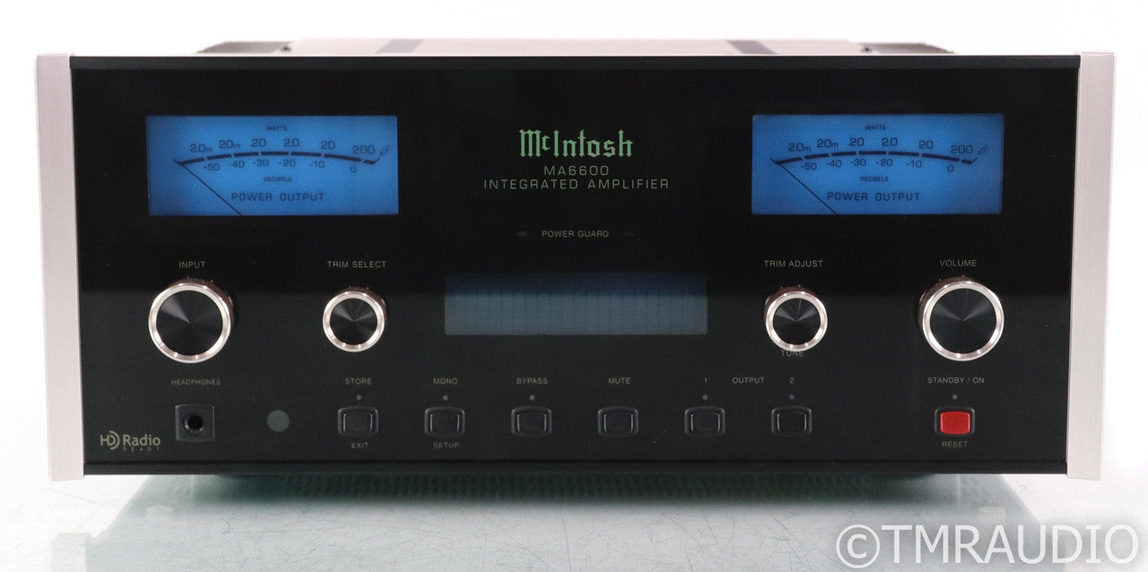 McIntosh MA6600 Stereo Integrated Amplifier; MA-6600; Remote; MM Phono