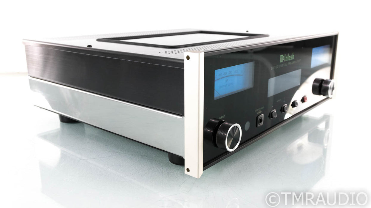 McIntosh D1100 DAC; D/A Converter; D-1100; Remote; Gunmetal Finish