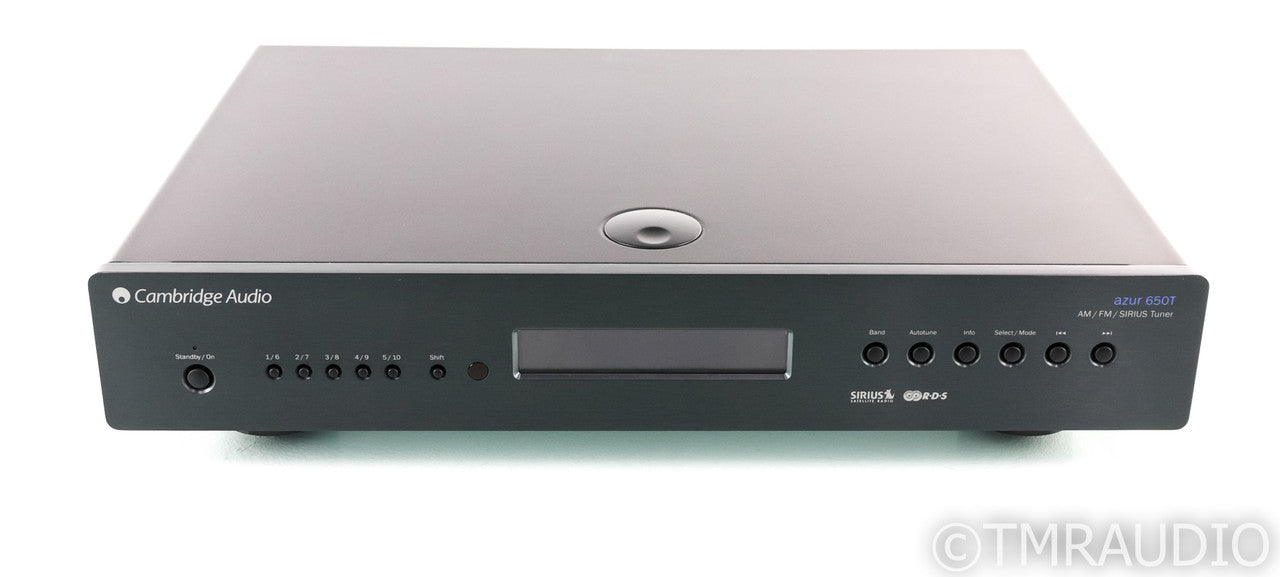 Cambridge Audio 650T AM / FM / SIRIUS XM Tuner; 650-T; Remote