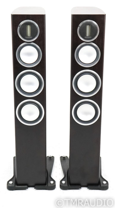 Monitor Audio Gold 200 Floorstanding Speakers; Dark Walnut Pair