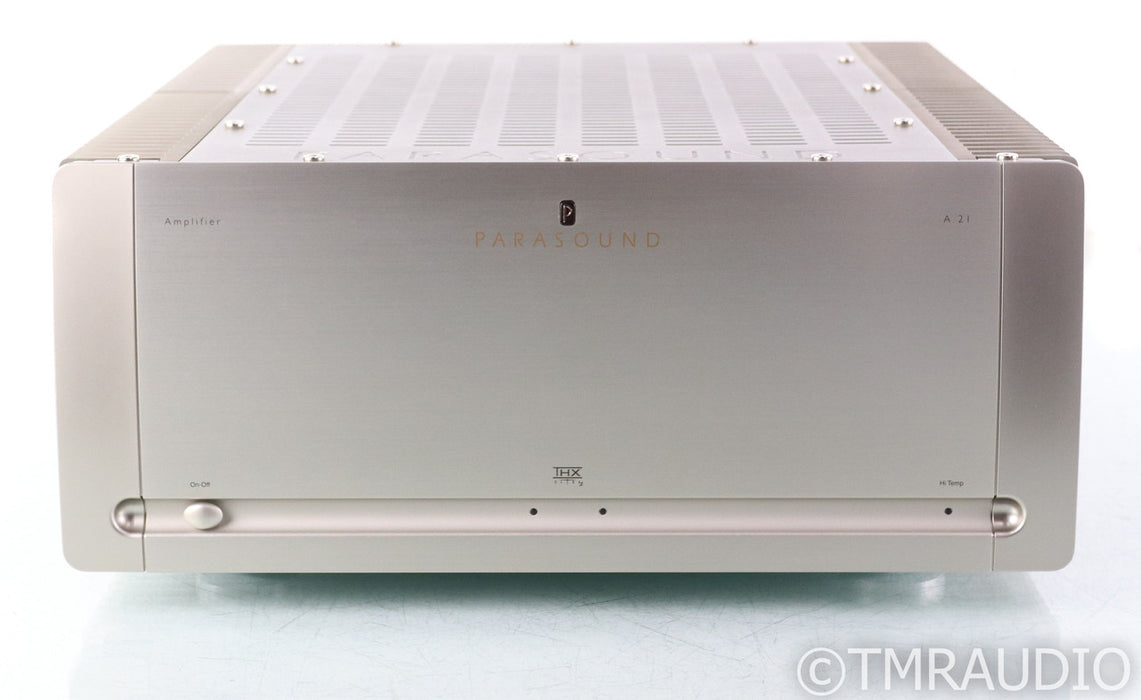 Parasound Halo A21 Stereo Power Amplifier; A-21; Silver