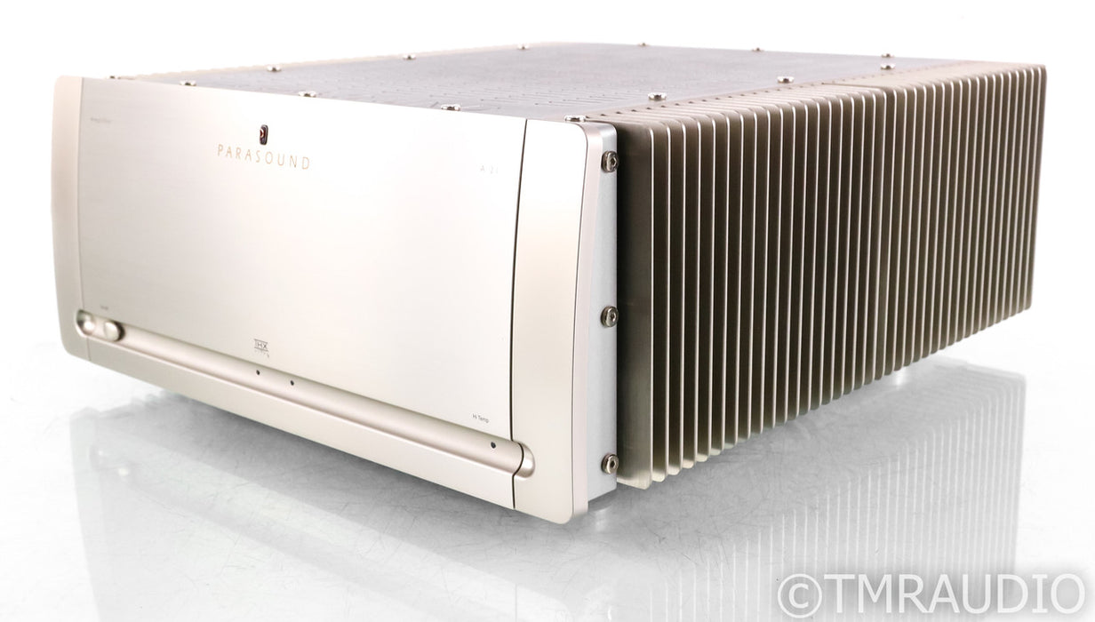 Parasound Halo A21 Stereo Power Amplifier; A-21; Silver