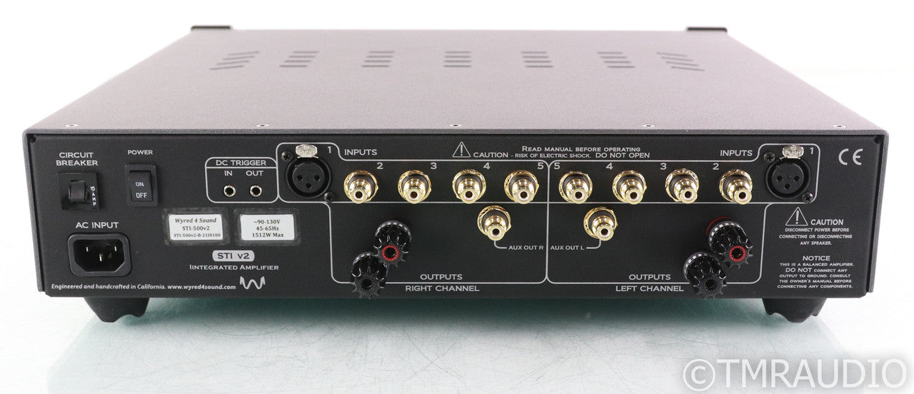 Wyred 4 Sound STI-500v2 Stereo Integrated Amplifier; STI500V2; Gray; Remote