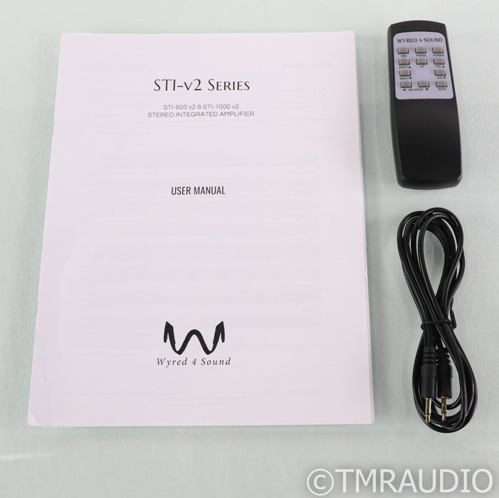 Wyred 4 Sound STI-500v2 Stereo Integrated Amplifier; STI500V2; Gray; Remote