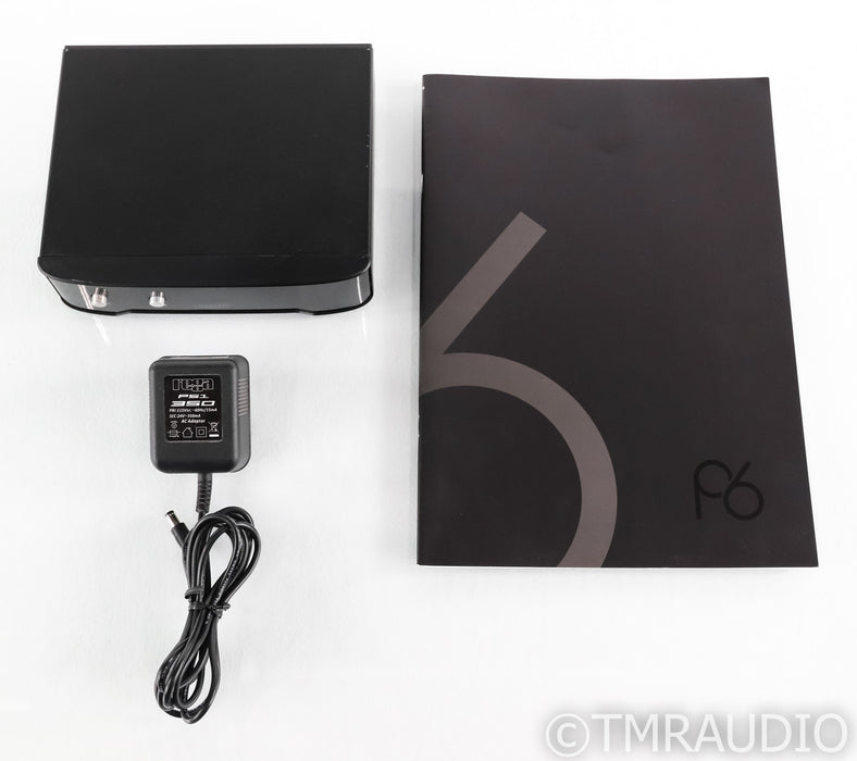 Rega Planar 6 Belt Driven Truntable; Ania Pro MC Cartridge; Neo PSU; P6; Black