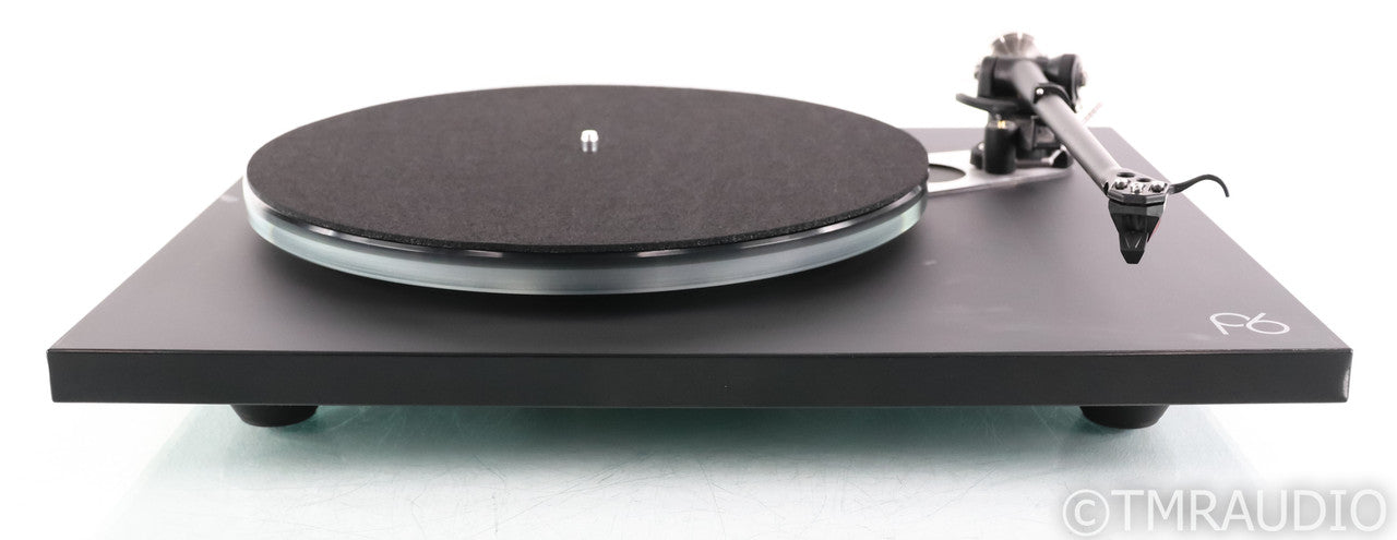 Rega Planar 6 Belt Driven Truntable; Ania Pro MC Cartridge; Neo PSU; P6; Black