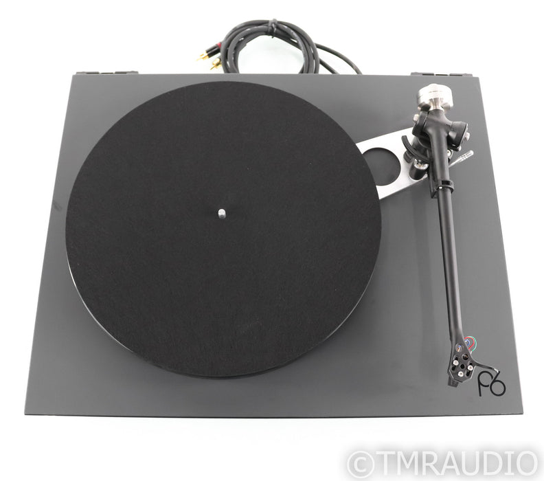 Rega Planar 6 Belt Driven Truntable; Ania Pro MC Cartridge; Neo PSU; P6; Black